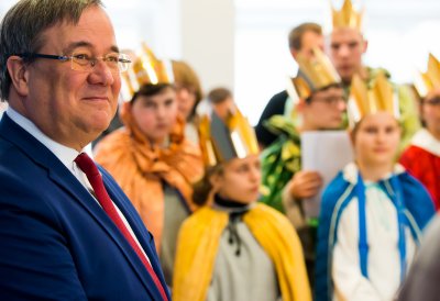 Traditionelles Dreikönigssingen im Landeshaus