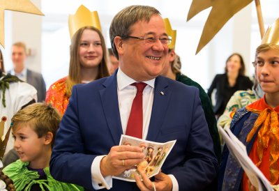 Traditionelles Dreikönigssingen im Landeshaus