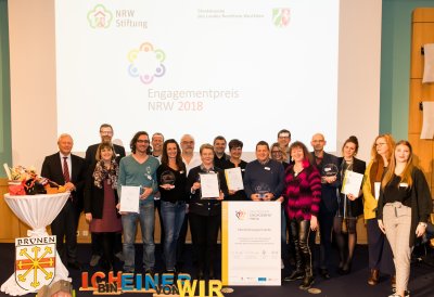 Verleihung Engagementpreis NRW 2018 