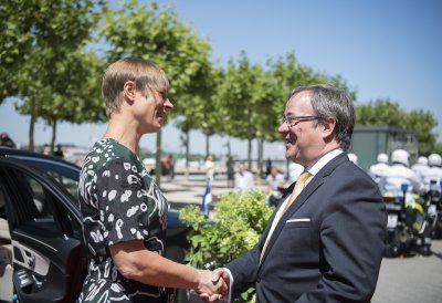 Besuch der Staatspräsidentin der Republik Estland, Kersti Kaljulaid