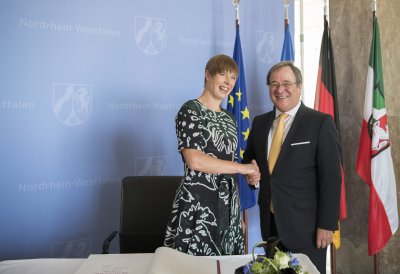 Besuch der Staatspräsidentin der Republik Estland, Kersti Kaljulaid
