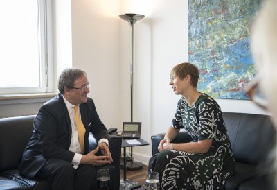 Besuch der Staatspräsidentin der Republik Estland, Kersti Kaljulaid
