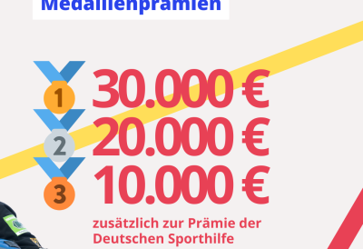 Teilnahmeprämie und Medaillenförderung