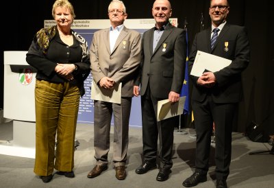 Verleihung der Rettungsmedaille des Landes Nordrhein-Westfalen