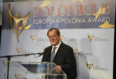 Ministerpräsident Armin Laschet mit Ehren-Polonicus-Preis ausgezeichnet