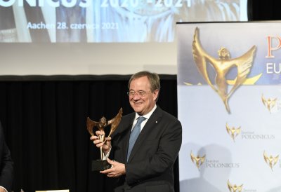 Ministerpräsident Armin Laschet mit Ehren-Polonicus-Preis ausgezeichnet