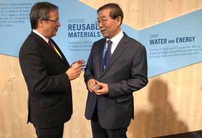 Ministerpräsident Armin Laschet eröffnet den Klimagipfel der Städte und Regionen