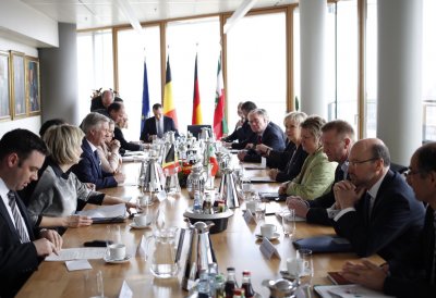 Bilaterales Gespräch in der Staatskanzlei 