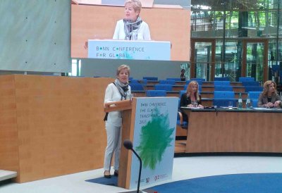 Europaministerin Dr. Angelica Schwall-Düren eröffnet Bonn Conference for Global Transformation