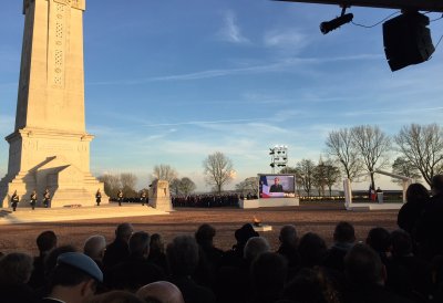 Gedenken zum Ende des 1. Weltkrieges: Rede des französischen Staatspräsidenten François Hollande, 11.11.2014