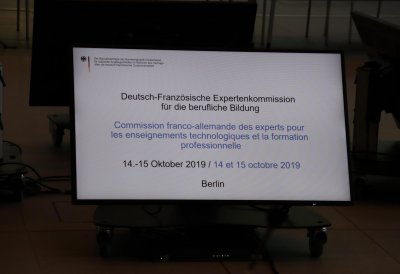 Sitzung der deutsch-französischen Expertenkommission für die berufliche Bildung 