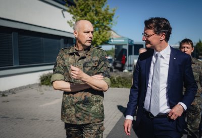 Besuch des Zentrums für Cyber-Sicherheit der Bundeswehr, Euskirchen