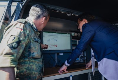 Besuch des Zentrums für Cyber-Sicherheit der Bundeswehr, Euskirchen