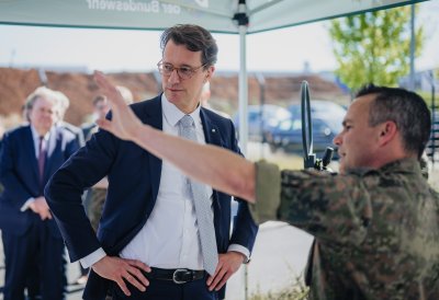 Besuch des Zentrums für Cyber-Sicherheit der Bundeswehr, Euskirchen