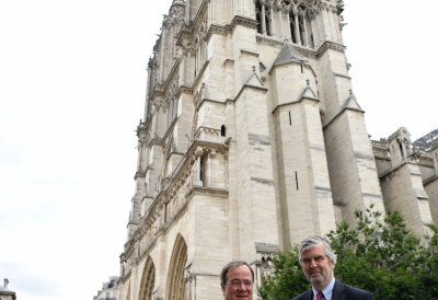 Der Kulturbevollmächtigte Ministerpräsident Armin Laschet besucht Frankreich