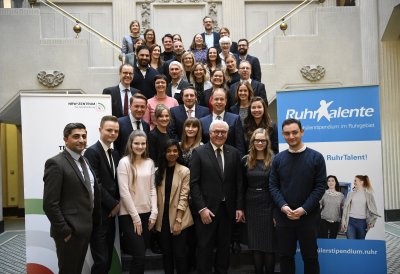 Bundespräsident Steinmeier besucht das Ruhrgebiet