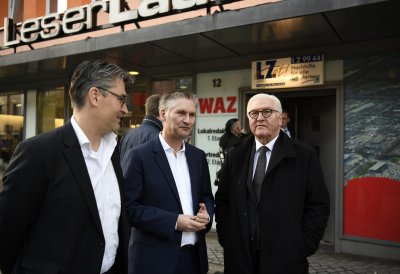 Bundespräsident Steinmeier besucht das Ruhrgebiet