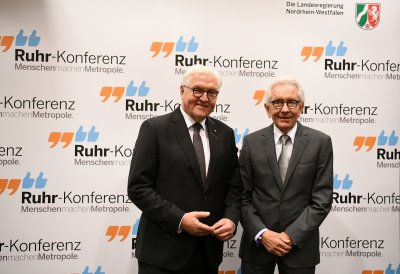 Bundespräsident Steinmeier besucht das Ruhrgebiet