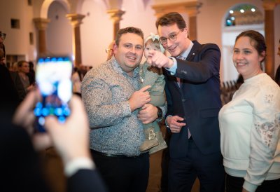 Neubürgerempfang gemeinsam mit Integrationsministerin Paul und Ministerpräsident Hendrik Wüst