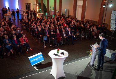 Neubürgerempfang gemeinsam mit Integrationsministerin Paul und Ministerpräsident Hendrik Wüst