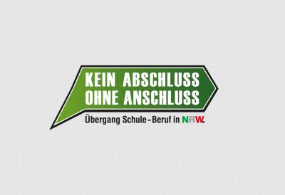 Logo Kein Abschluss ohne Anschluss (grau)