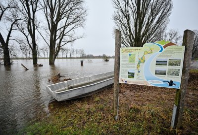Ministerpräsident besucht gemeinsam mit Minister Krischer von Hochwasser bedrohte Gebiete 