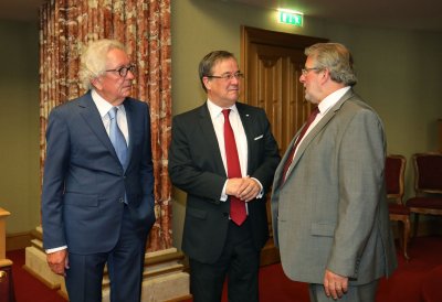 Ministerpräsident Armin Laschet besucht Luxemburg