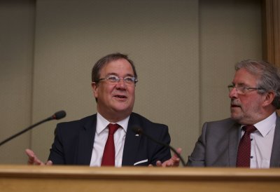 Ministerpräsident Armin Laschet besucht Luxemburg