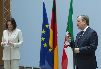Ministerpräsident Armin Laschet empfängt Swetlana Tichanowskaja