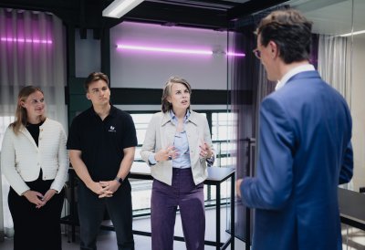 Besuch BRYCK Startup Alliance am neuen Standort im Colosseum in Essen