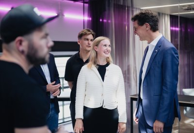 Besuch BRYCK Startup Alliance am neuen Standort im Colosseum in Essen