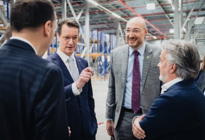 Eröffnungsfeier des neuen Fressnapf E-Commerce-Logistikzentrums in Nörvenich