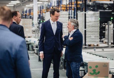 Eröffnungsfeier des neuen Fressnapf E-Commerce-Logistikzentrums in Nörvenich