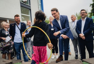 Besuch des Friedensdorf International e. V. in Oberhausen