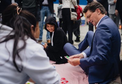 Besuch des Friedensdorf International e. V. in Oberhausen