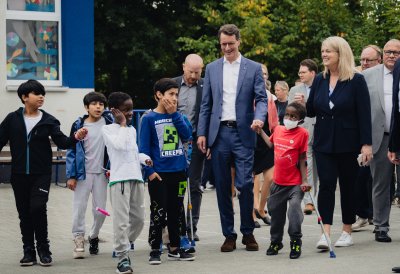 Besuch des Friedensdorf International e. V. in Oberhausen
