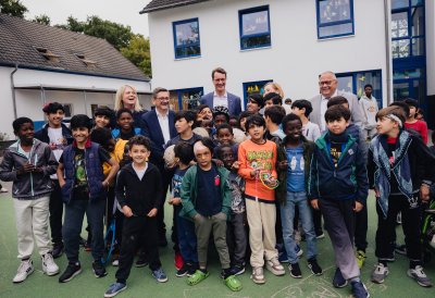 Besuch des Friedensdorf International e. V. in Oberhausen