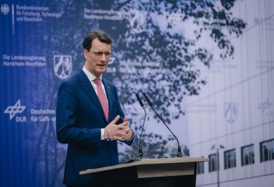 Spatenstich GOVSATCOM-Hub Köln: Nordrhein-Westfalen stärkt sichere Satellitenkommunikation für Europa