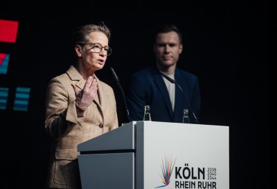 Redesituation auf der Bühne