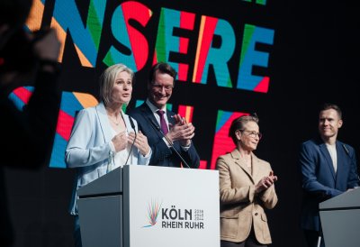 Start der Kampagne für die Bewerbung KölnRheinRuhr um Olympische und Paralympische Spiele 2036, 2040 und 2044