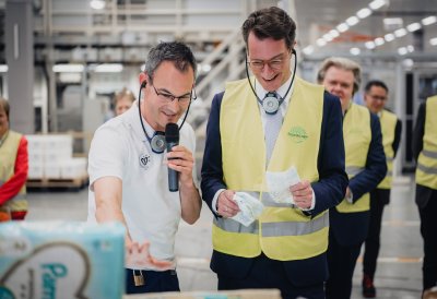 Rundgang in der Fabrik