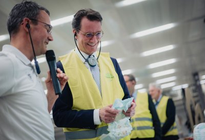 Rundgang in der Fabrik