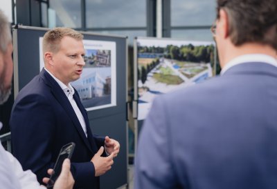 Besuch Stadtentwicklungsgebiet Schalke-Nord in Gelsenkirchen