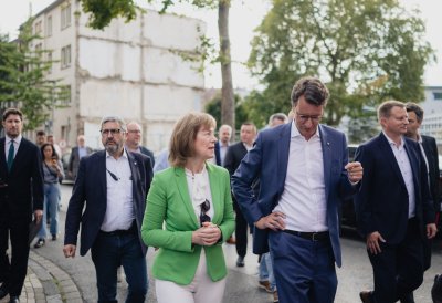 Besuch Stadtentwicklungsgebiet Schalke-Nord in Gelsenkirchen