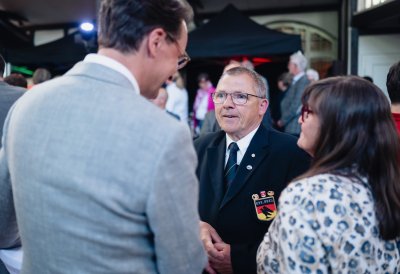 Gesprächssituation mit Ehrenamtlern