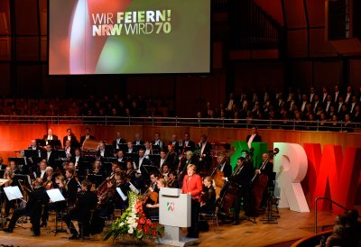 Festakt „Wir feiern! NRW wird 70“