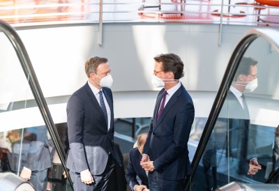 Landeskabinett und Bundesminister der Finanzen Christian Lindner stärken Zusammenarbeit von Bund und Nordrhein-Westfalen