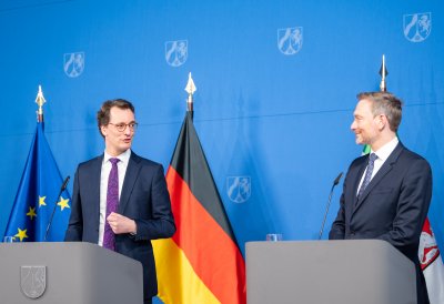 Landeskabinett und Bundesminister der Finanzen Christian Lindner stärken Zusammenarbeit von Bund und Nordrhein-Westfalen