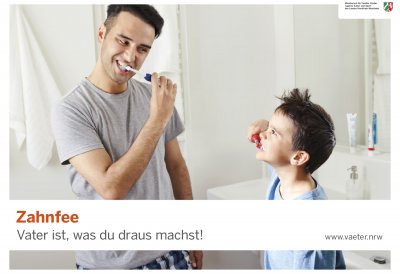 Väterkampagne "Vater ist, was du draus machst!"