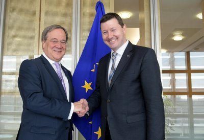 Besuch und politische Gespräche in Brüssel